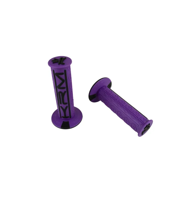 Promotion Saisonnière REVETEMENTS POIGNEE KRM PRO RIDE VIOLETTES NOIRES
