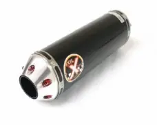 Silencieux Ixil Xtrem black court alu noir pour FZR600 R 94/95 4JH Produit De Marque
