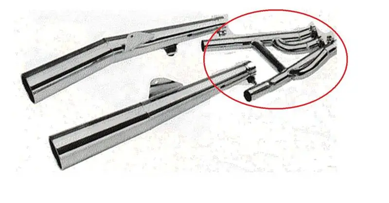 Sito compensateur chromé pour CBX550F et F2 type PC04 Bon Plan