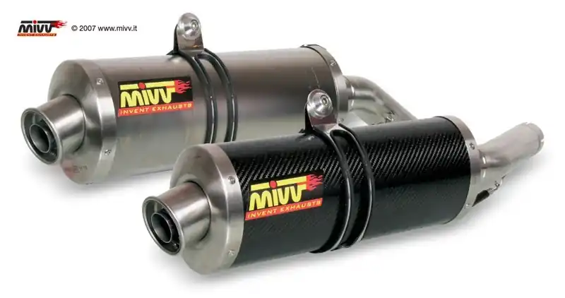 Populaire Mivv silencieux Sportline titane pour Suzuki GSF 600 Bandit 1995/99
