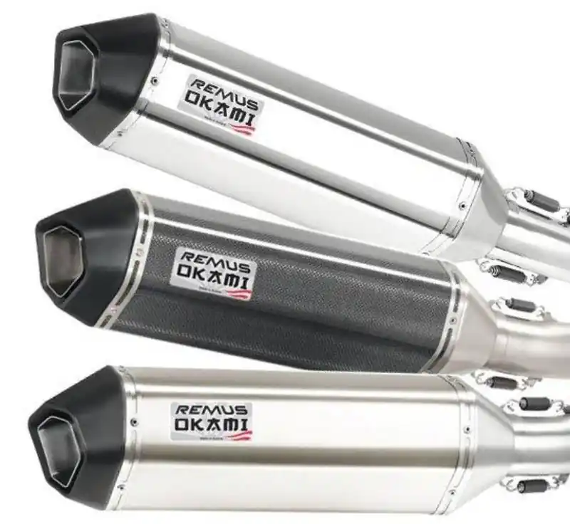 Remus silencieux Okami carbone pour Yamaha XJR 1300 2007/2010 RP19 Achat Immédiat