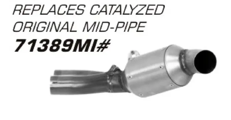 Acheter Direct Arrow raccord de remplacement sans catalyseur inox pour Honda CB1000R