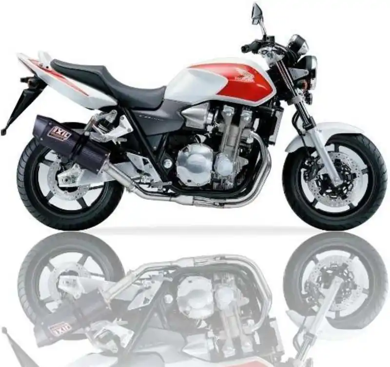 Promotion Saisonnière Ixil Silencieux ExOvale carbone pour Honda CB 1000 Big One