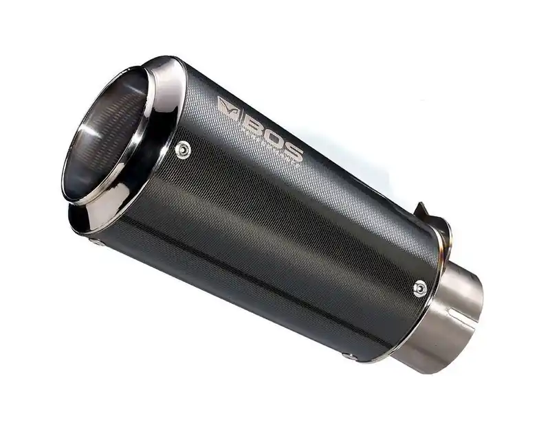 Prix Bas Silencieux Bos Superbike inox Carbon Steel