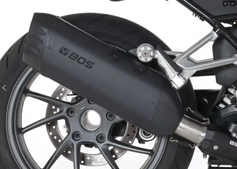 Bos silencieux DESERTFOX inox noir pour KTM 1050 Adventure Achat Immédiat