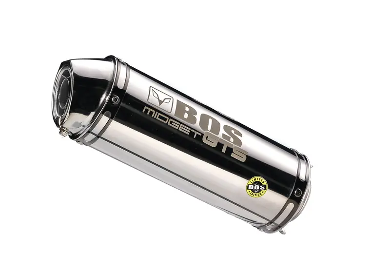 Bos 2 silencieux Midget Hyper inox poli pour Suzuki GSX-R 1000 09-11 Offre Exclusive