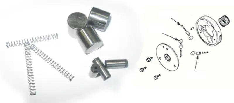 Kit de réparation Roue-Libre pour Yamaha XJ 750 1978-1989 Populaire