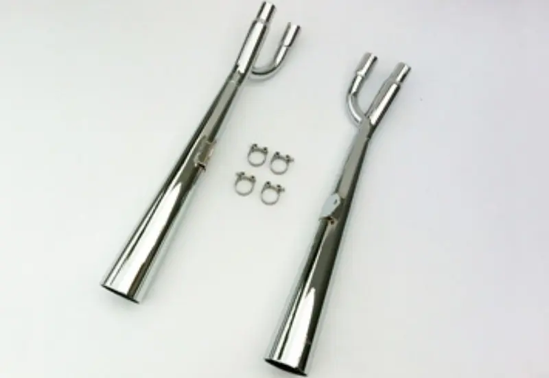 Marving 2 silencieux chromé pour Honda CB 750C RC06 Authentique