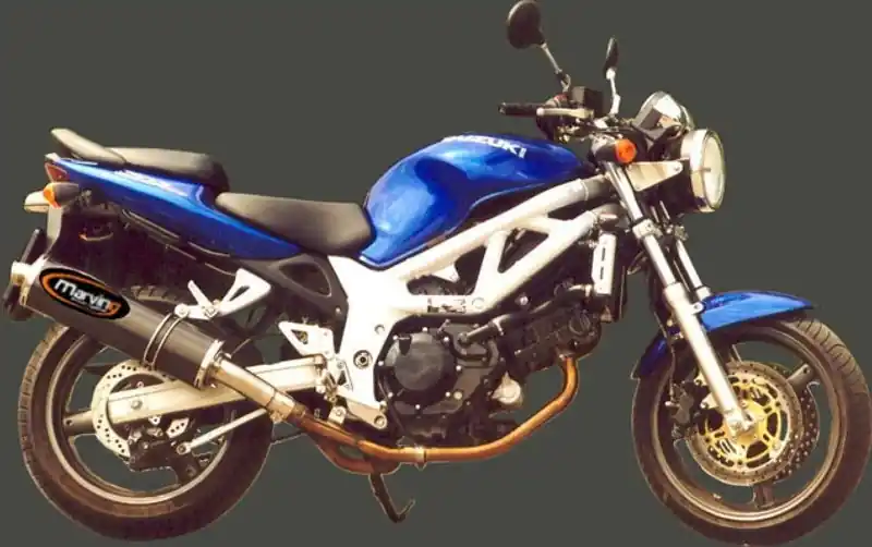 Marving silencieux carbone Superline pour Suzuki SV650 N et S 99/2002 Livraison Express
