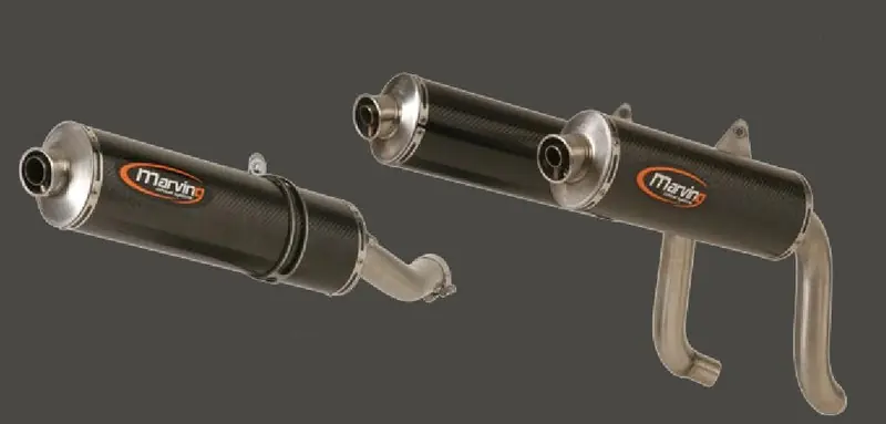 Silencieux Marving ovale carbone pour BMW R850R Affaire À Saisir