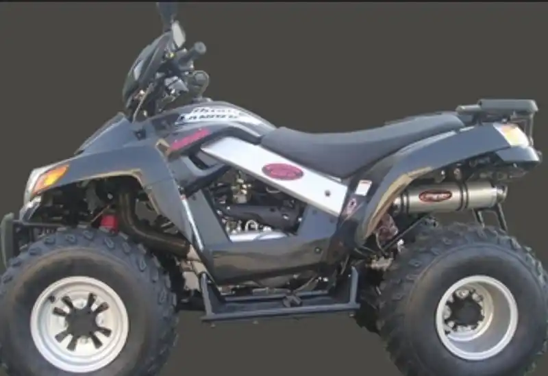 Dernier Modèle Ligne complète Marving rond alu pour Sym Quad Lander 250 2006>