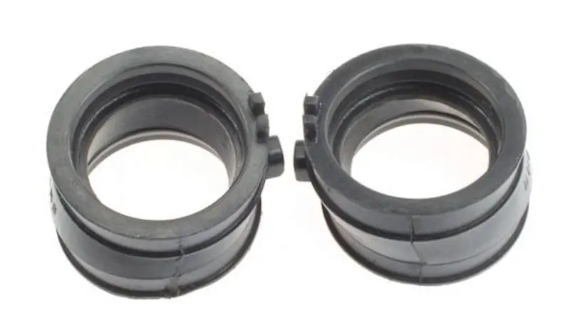 Jeu de deux pipes d'admission pour Honda NTV650 Revere et Deauville Livraison Express