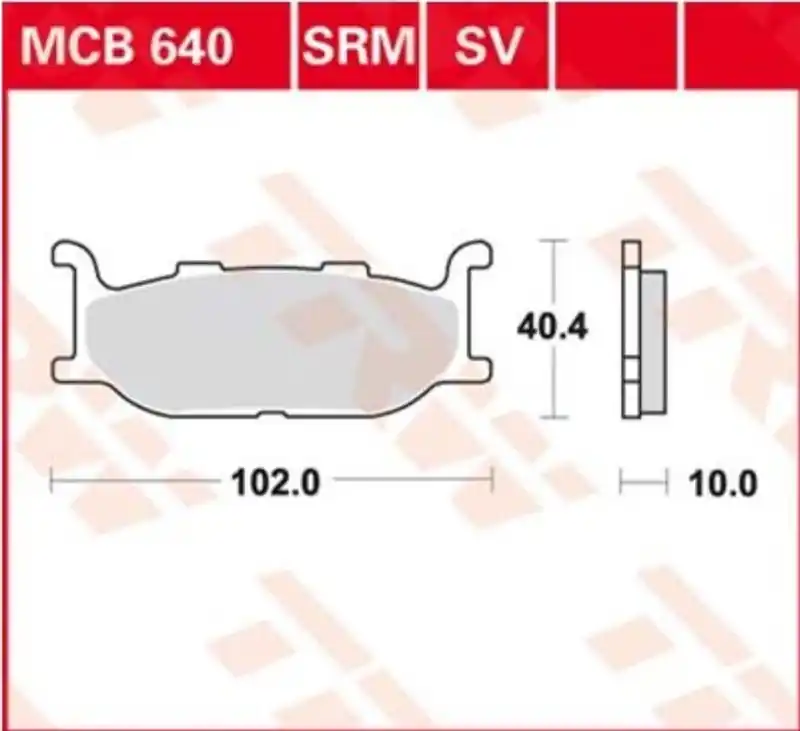 Pas Cher Plaquettes AV pour Yamaha Diversion 600 1992-1997