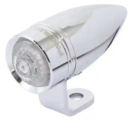 Clignotants Bullet Short chromés Prix Réduit