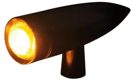 Clignotant Long Bullet noirs Promotion Saisonnière