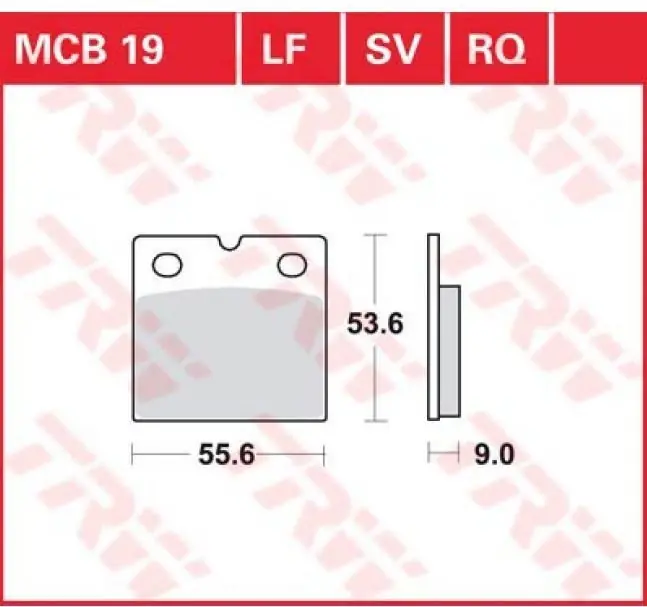 Réduction Plaquettes AV pour Yamaha XJR1200 4PU 1994-1998