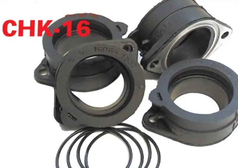 Prix Réduit Jeu de 4 pipes d'admission pour Kawasaki ZRX1200A / B 2000 / 2010