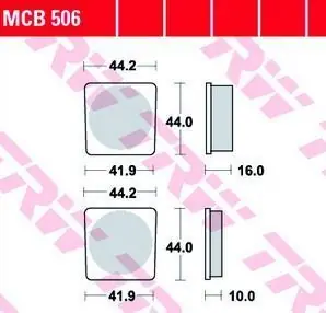 Plaquettes AV pour Kawasaki Z400B 1978-1980 Populaire