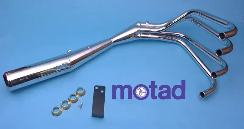 Ligne complète 4 en 1 Motad, en inox, pour XJ 750 Seca 11M Produit De Marque