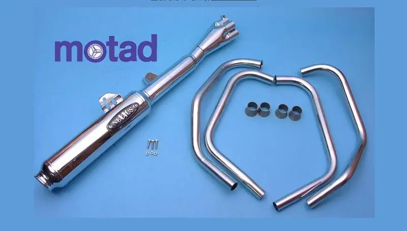 Ligne 4/1 Motad Nexxus pour Zephyr 750 ZR750C 1991 / 1999 Offre Limitée