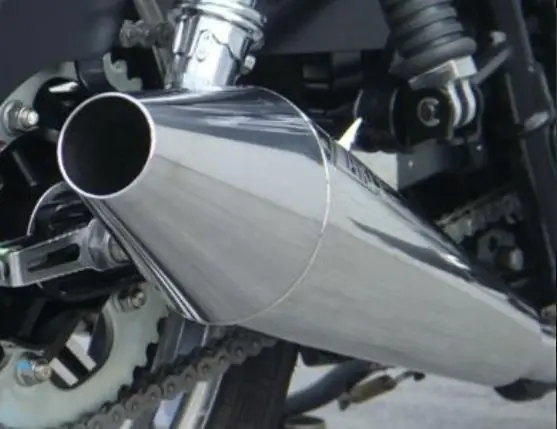 Zard 2 silencieux inox poli miroir pour Guzzi V7 Classic et Cafe Racer Petit Prix