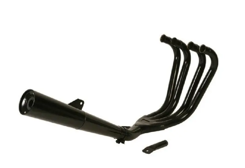 Marving ligne 4/1 chrome noir pour Kawasaki GPz750 ZX750A Top Vente