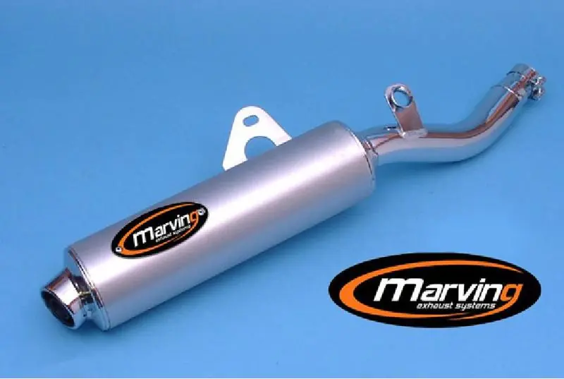 Marving silencieux chrome / alu pour Suzuki DR 650RS SP42A Prix Réduit