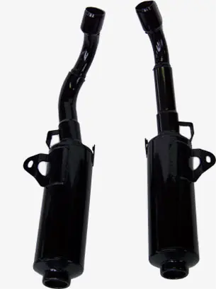Marving 2 silencieux vernis noir pour CBR 1000 1992/1995 Solde
