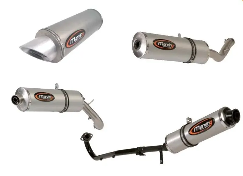Prix Promo Silencieux Marving alu ovale pour quad Yamaha YFZ 700R Raptor 2005>