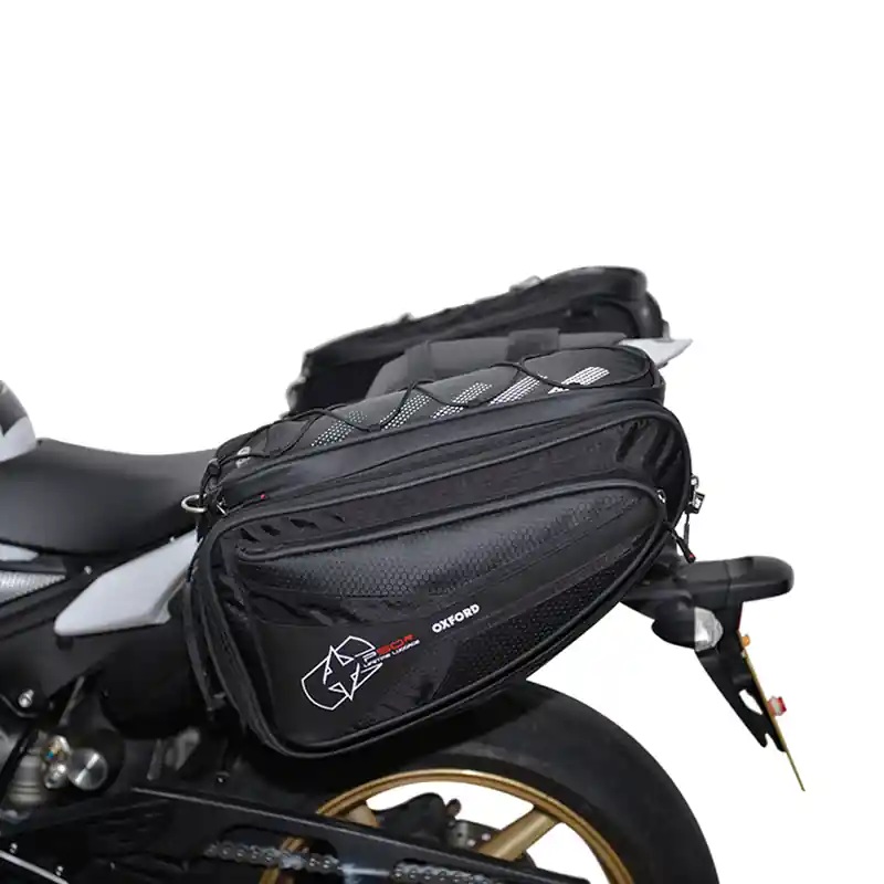 Sacoche moto arrière OXFORD T40R noir 40 Litres Affaire À Saisir