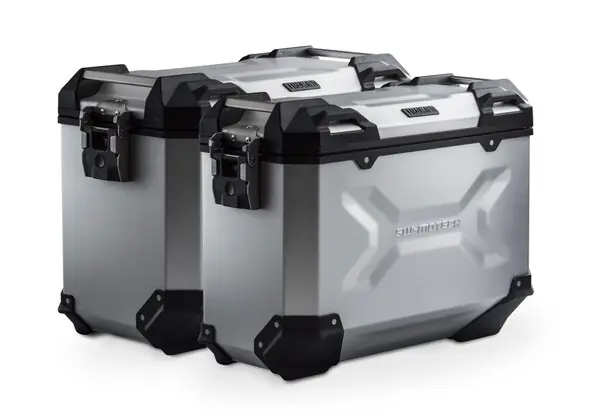 Kit valises TRAX ADV Gris 45/37 litres pour BMW R 1200 GS (12-18) SW MOTECH Expédition Rapide