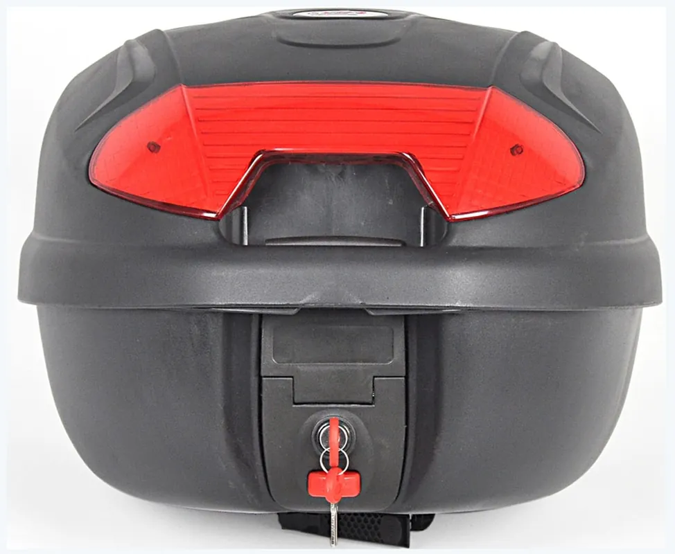 Coffre Top Case ARWIC 32 Litres noir Capacité 1 Casque Populaire