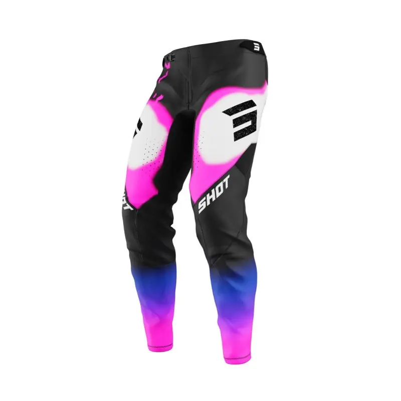 Offre Limitée Pantalon SHOT 2025 Aerolite Astral Bleu Rose 26 – 34 – 2XS