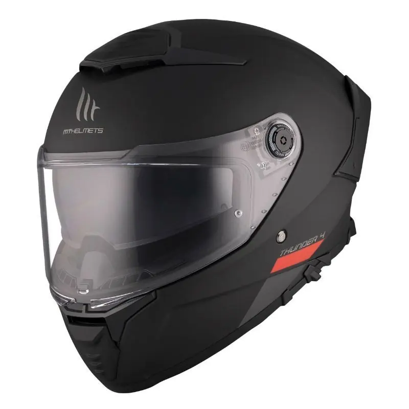 Casque MT THUNDER Uni Noir Mat XS – 53/54 cm Livraison Express