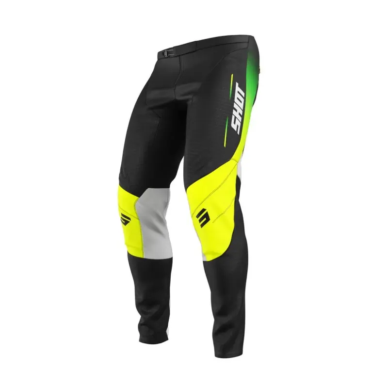Pantalon SHOT 2025 Contact Apex Jaune Fluo 28 - 36 - XS Acheter Direct