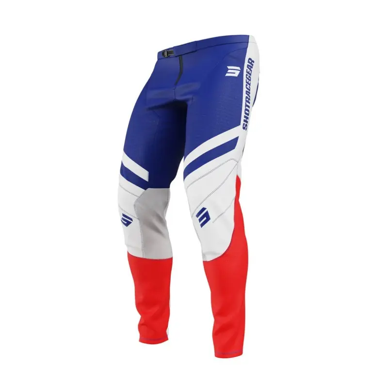 Pantalon SHOT 2025 Contact Mythic Bleu Rouge 30 - 38 - S Livraison Express