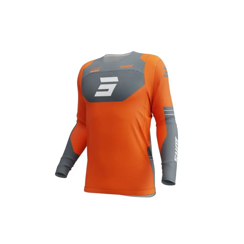 Must-Have Maillot SHOT 2025 Contact Shield Orange XS – UK 38