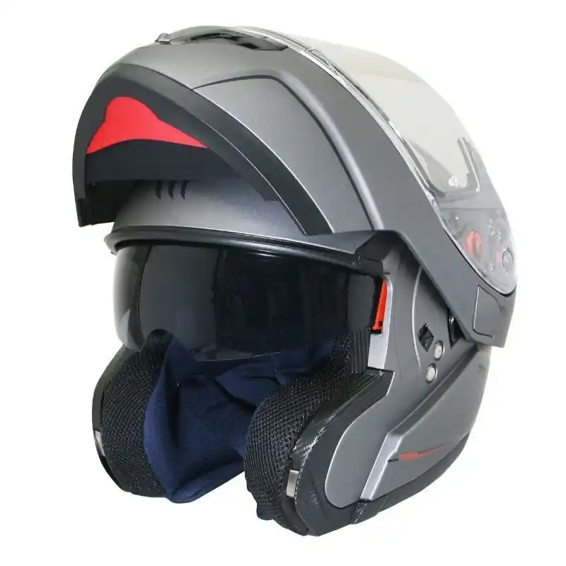 Réduction Casque modulable MT ATOM SV Uni Titanium Mat XS – 53/54 cm