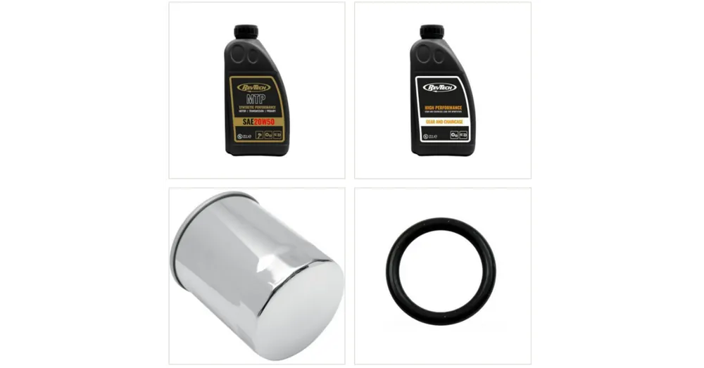 Authentique Pack Entretien Complet Revtech Chromé Synthetic Sportster 84/20