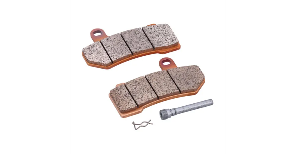 Jusqu&rsquo;à Épuisement Des Stocks Plaquettes De Freins Avant OEM Softail 18-24; FLT/Touring 17-24 (Sauf 23-24 FLHXSE, FLTRXSE; 2024 FLHX, FLTRX, FLTRXSTSE) Sportster 04-22