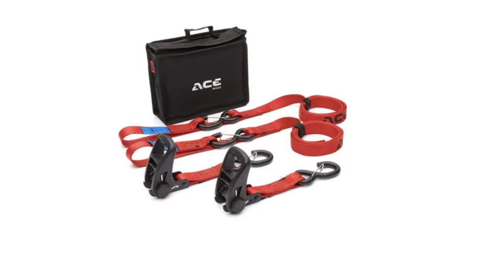 Ratchet Premium 2-Pack – Set de sangle et crochet pour moto Promotion Saisonnière