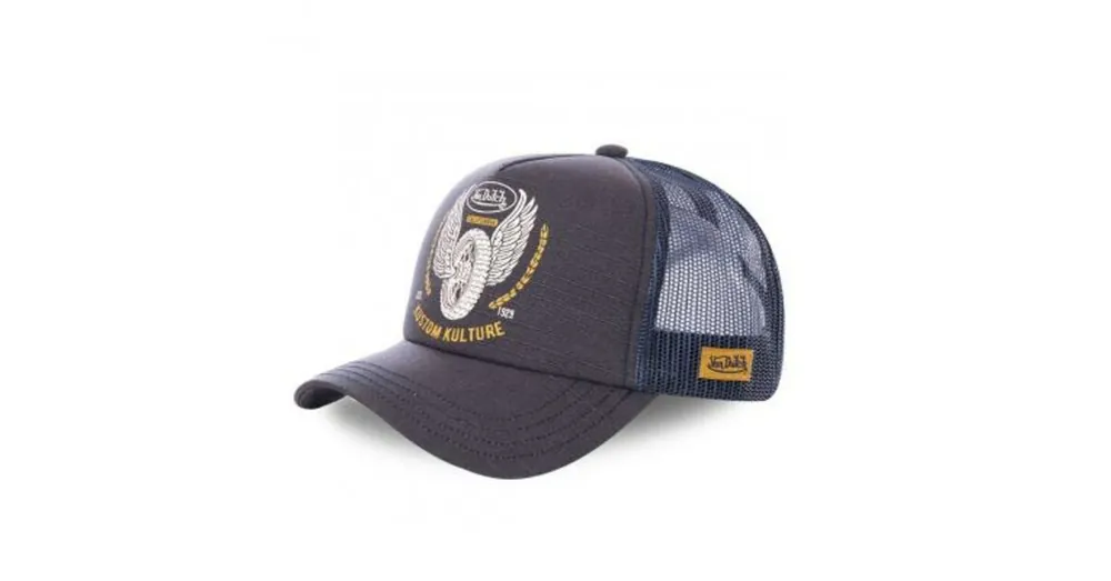 Prix Cassé Casquette Vondutch Bleue Trucker Snapback CREW