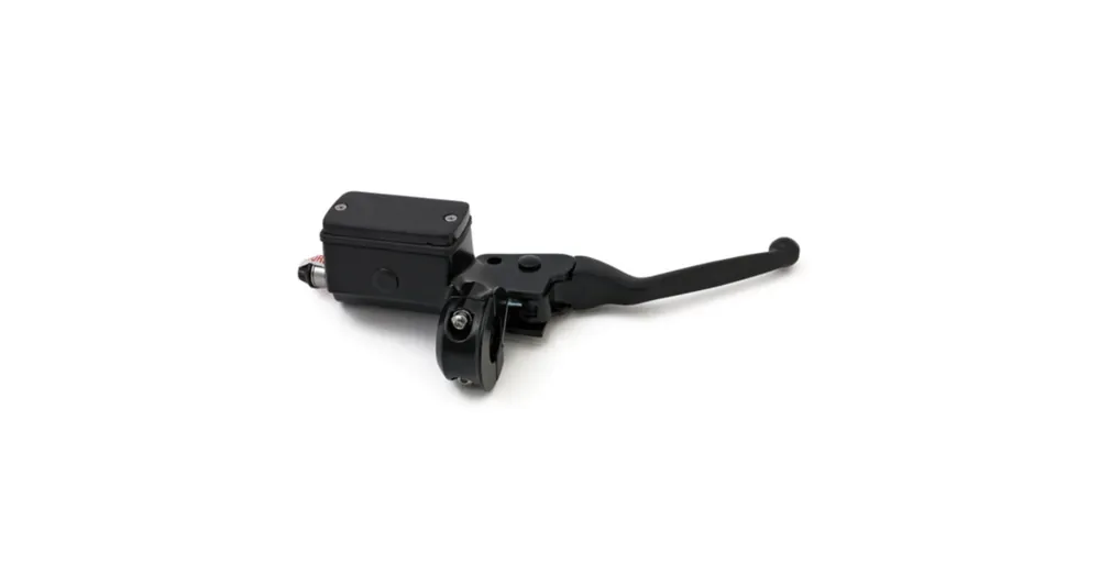 Quantité Limitée Maître Cylindre + Levier Frein 11/16&Prime; Noir Harley Double Disque 85/95