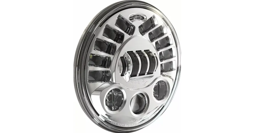 Achat Immédiat Phare à LED Adaptative 2 Custom Dynamics ProBeam 5.75&Prime; Chrome Dyna Softail Sportster Street