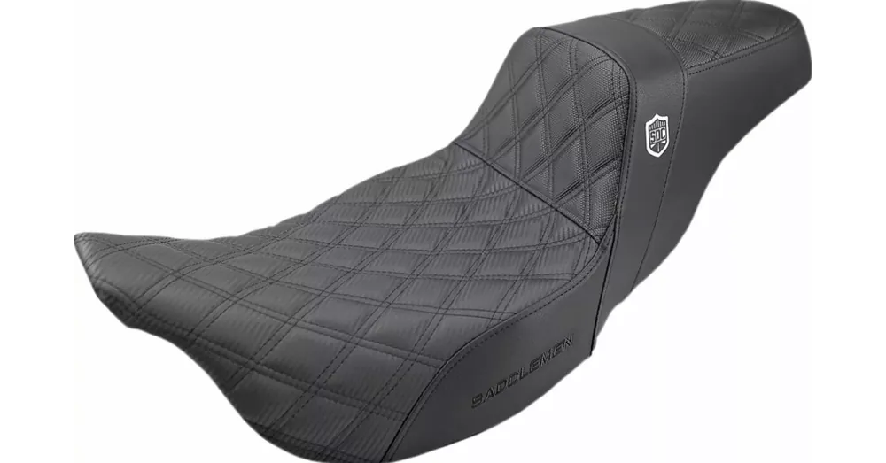 Top Vente Selle Duo Saddlemen SDC Performance Grip Gel Noir Touring