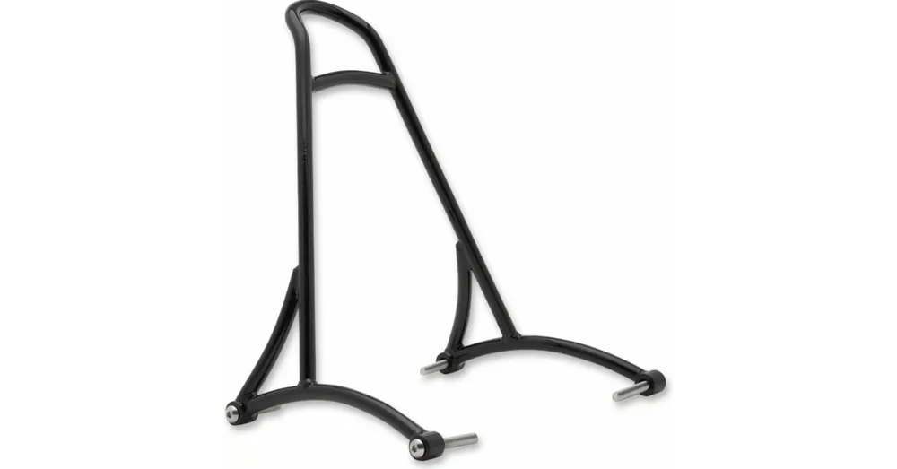 Sissy Bar Short Burly 13&Prime; Noir Sportster XL 96/03 Bon Marché