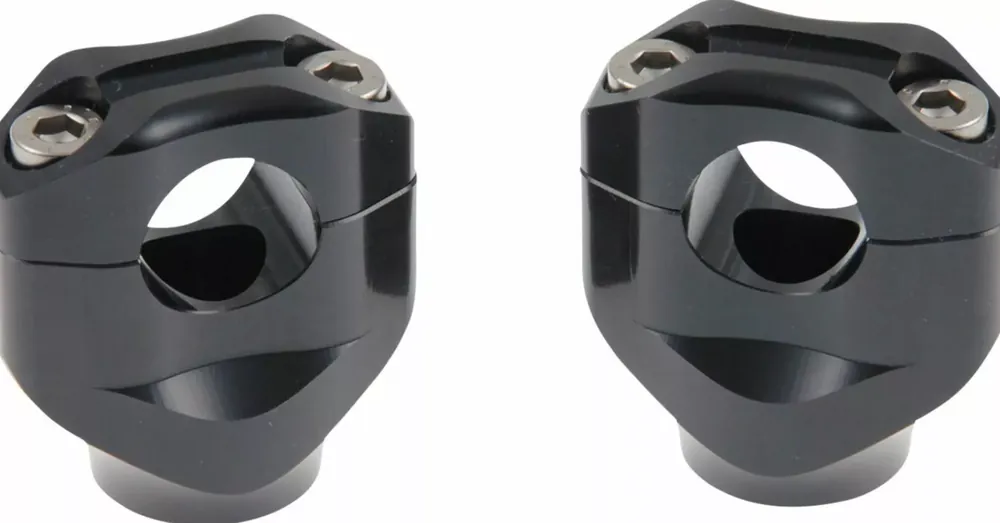 Risers Cult-Werk Alu Noir Anodisé V-Rod 02/17 Meilleur Prix