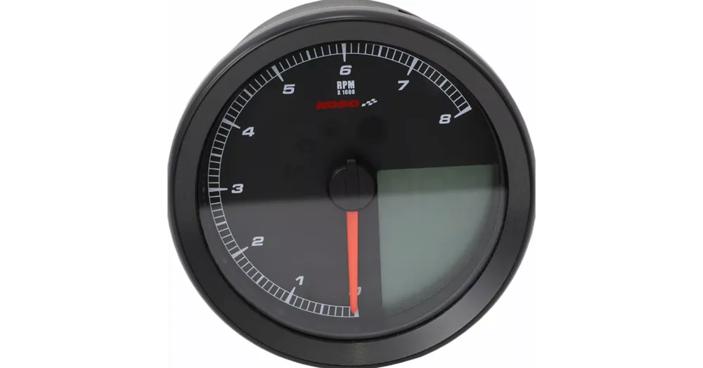 Acheter Direct Compte-Tours Electronique Multifonctions HD-04 Koso Noir Dyna, Sportster XL