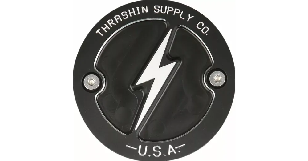 Prix Bas Cache Capteur d&rsquo;Allumage Thrashin Dished Noir Softail Touring M8