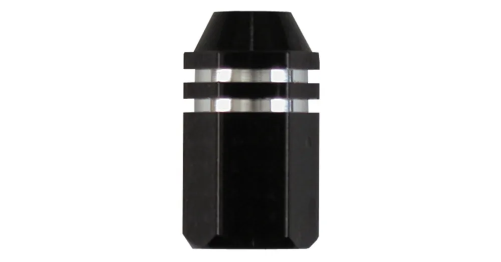 Bouchon de Valve Universel Trik Topz Hexagonal Noir Paiement Sécurisé